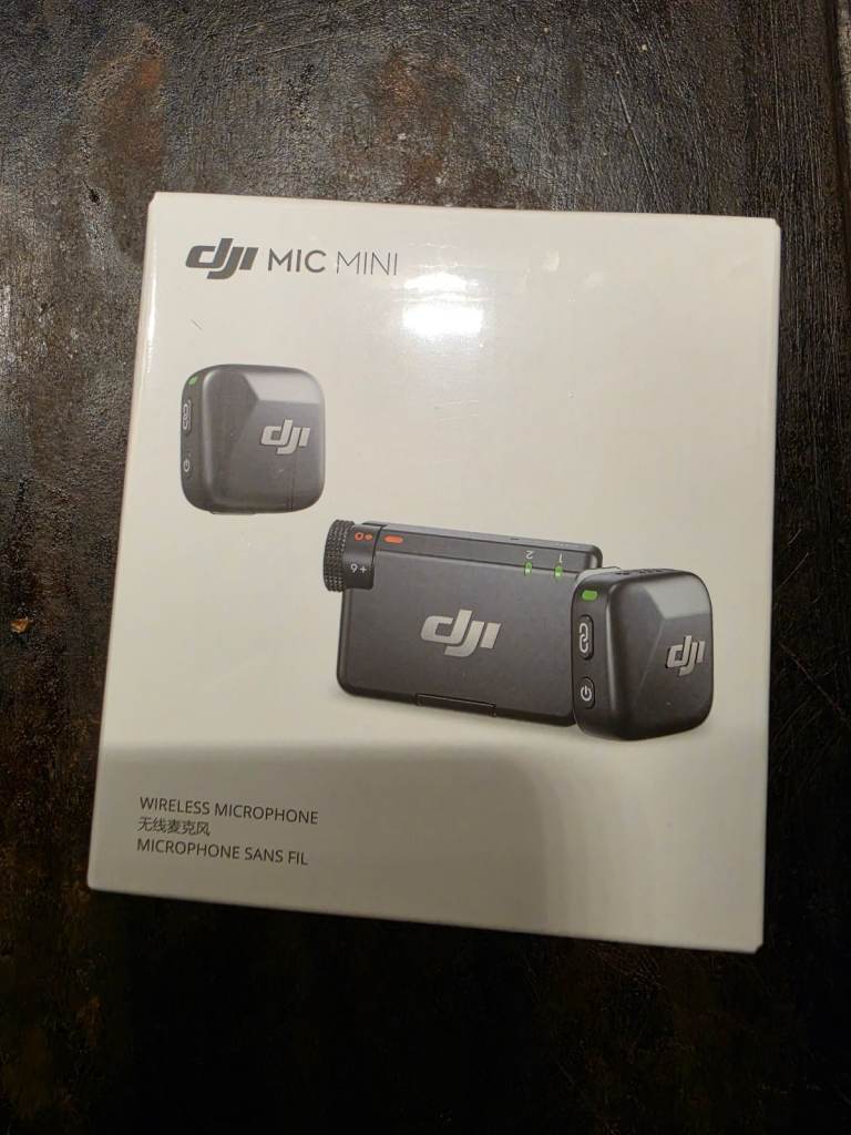 DJI Mic Mini Wireless Microphone System – Brand New