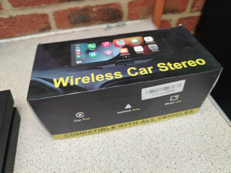 Wireless Car Stereo - Apple CarPlay & Android Auto - BRAND NEW