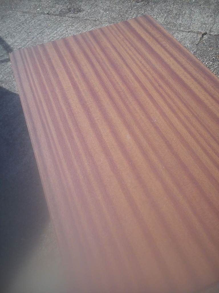 Metal and composite craft table.