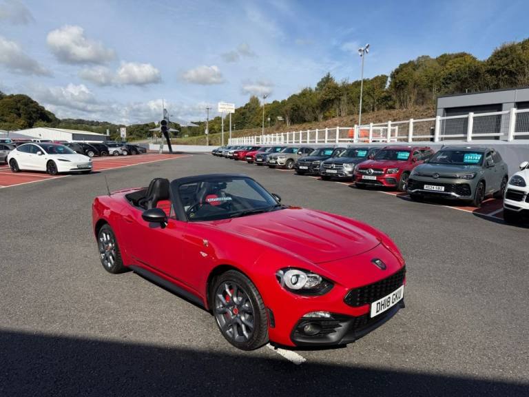 2018 18 ABARTH 124 SPIDER 1.4 CONVERTIBLE 170ps Auto in Costa Brava 1972 Red