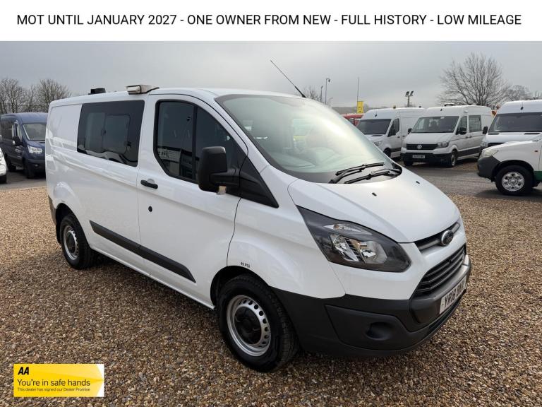 2018 Ford Transit Custom 2.0 TDCi 270 Trend Panel Van 5dr Diesel Manual L1 H1 (157 g/km, 128 bhp)...
