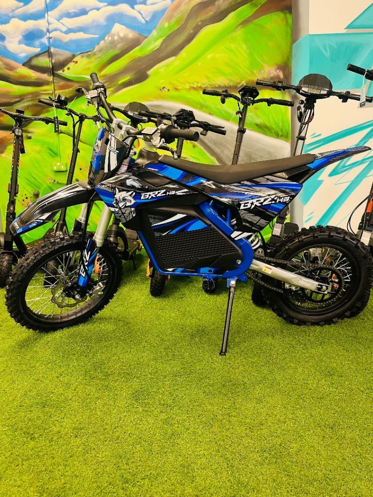72v BRZ Neon Thunder Pro Electric Off Road Motorbike 