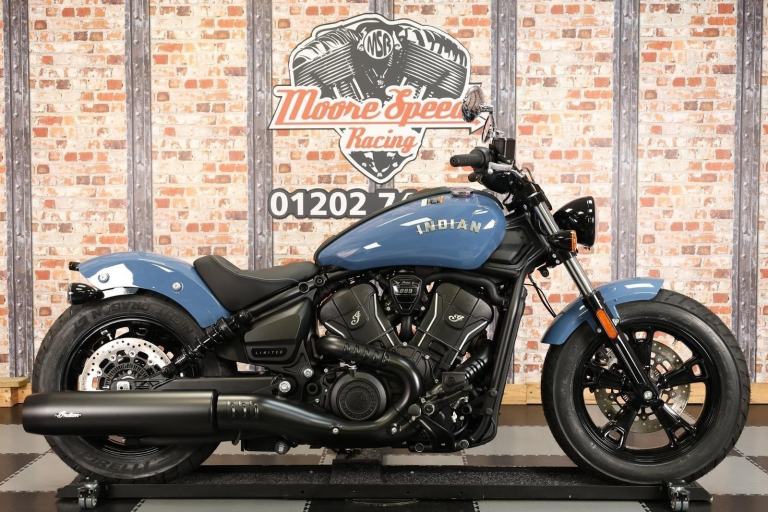 **IN STOCK** BRAND NEW INDIAN SCOUT SIXTY 60 BOBBER LIMITED - STORM BLUE