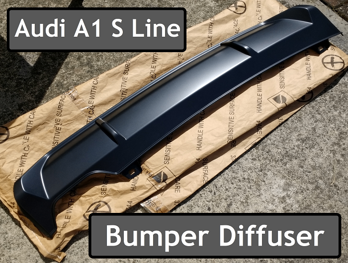 Audi A1 S Line New Rear Diffuser 2019- Parts Spares