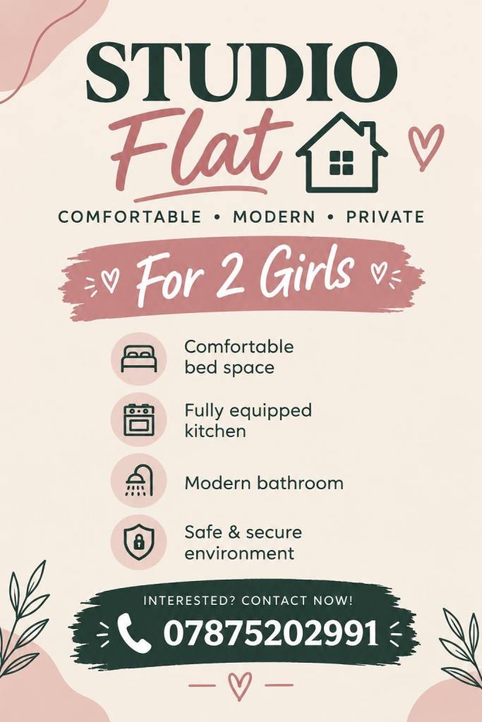 Studio flat 