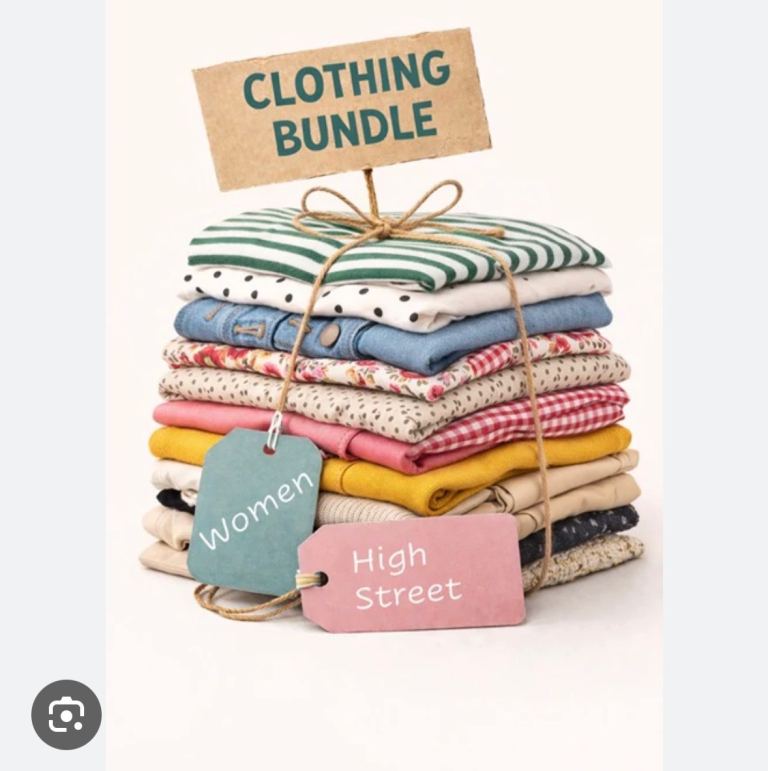 Women's High Street Clothing Bundle – Various Tops & Skirts