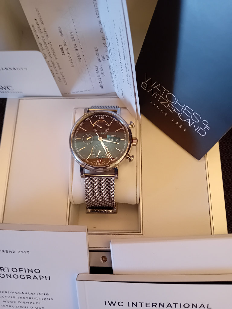 IWC Portofina 42mm Automatic Chronograph 391010 