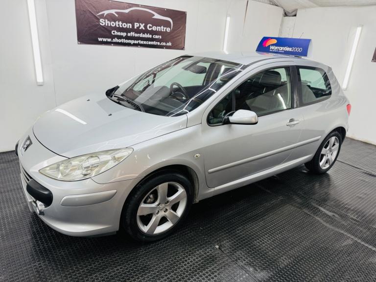 2008 08 PEUGEOT 307 1.6 SPORT PETROL MANUAL 3 DOOR MARCH 2027 MOT SMART CAR 