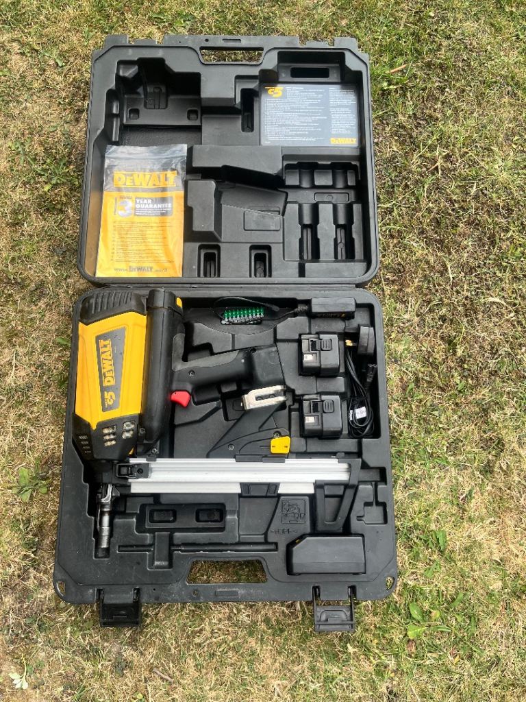 DEWALT Nail Gun Kit - Good Condition, Ready for Work