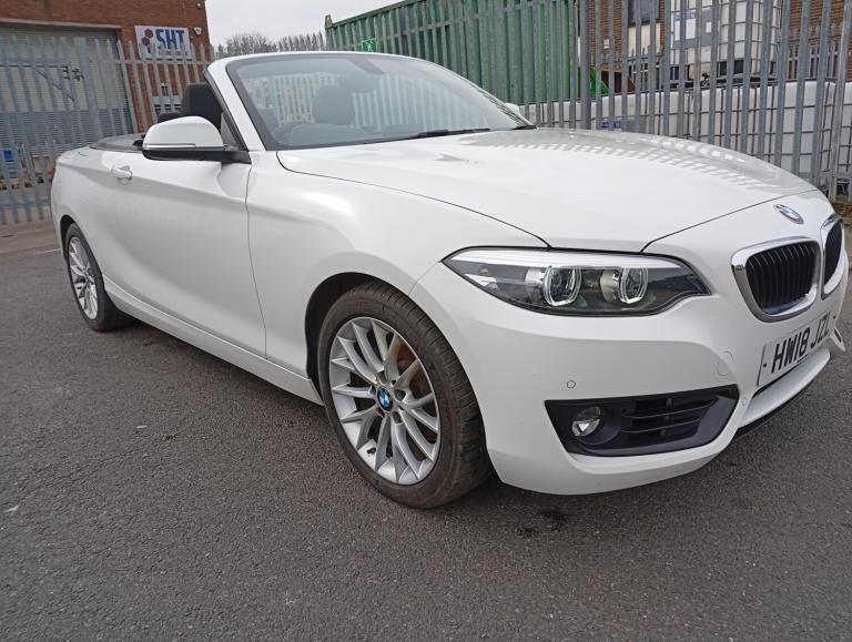 2018 BMW 2 Series 218i SE 2dr [Nav] Step Auto CONVERTIBLE Petrol Automatic