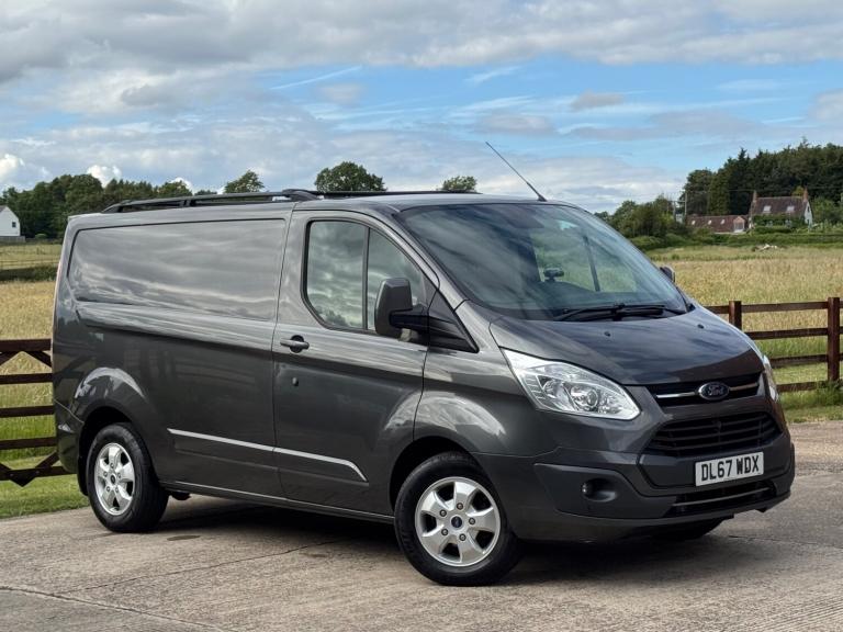 2018 FORD TRANSIT CUSTOM 2.0 TDCI 130PS LOW ROOF LIMITED PANEL VAN, NO VAT !!