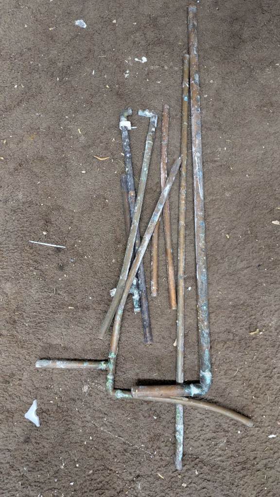 Scrap Copper Pipes and Fittings – Fair Condition