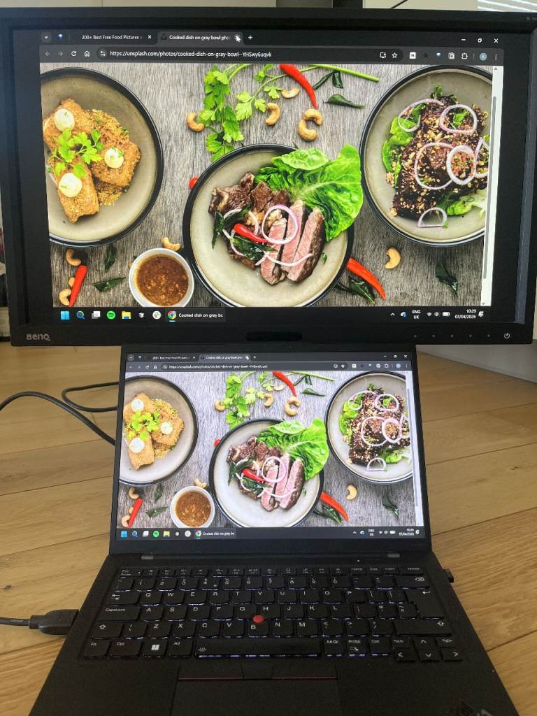 BenQ BL2420PT 24" Designer Monitor — QHD 2560×1440