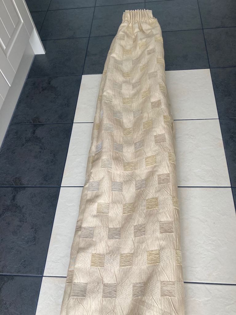 Long bespoke curtains