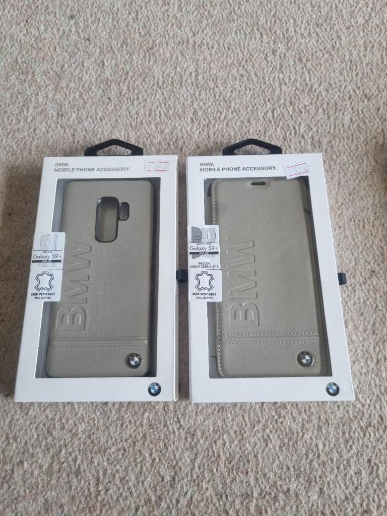 New BMW Samsung Galaxy S9+ Leather Cases