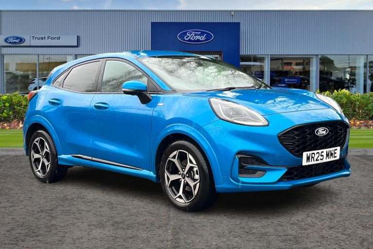 2025 Ford Puma 1.0T EcoBoost MHEV ST-Line SUV 5dr DCT DIGITAL DASH, REAR CAMERA, SYNC 4 WI SUV Hy...