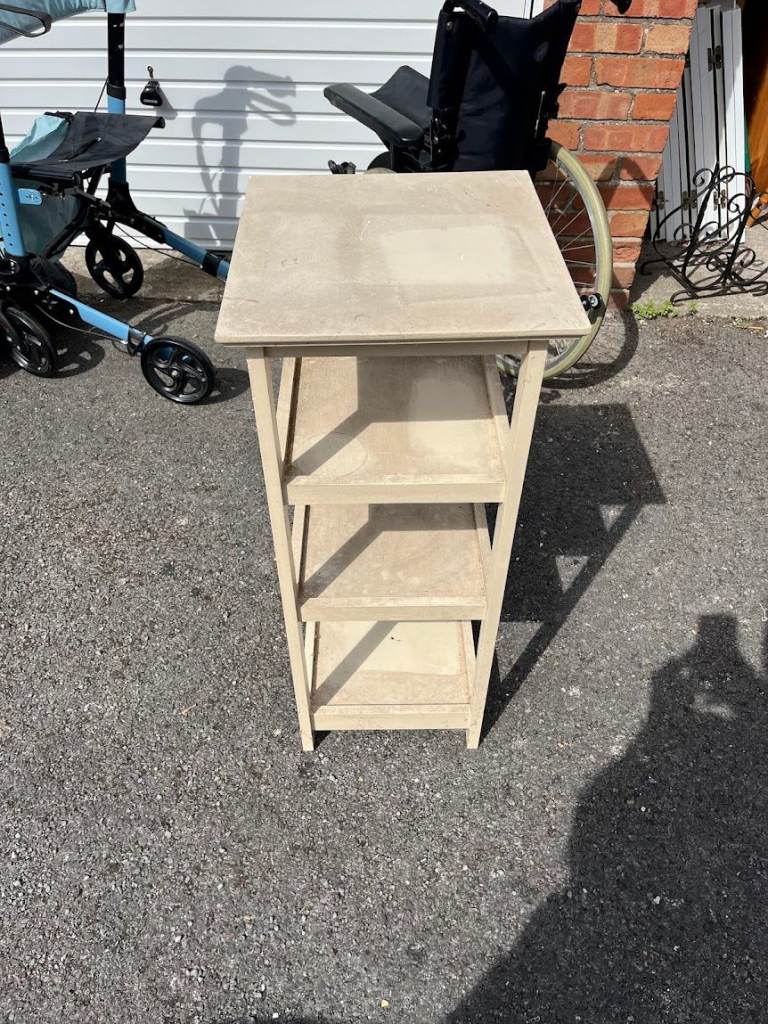  4 Tier Shelving Unit for Upcycling