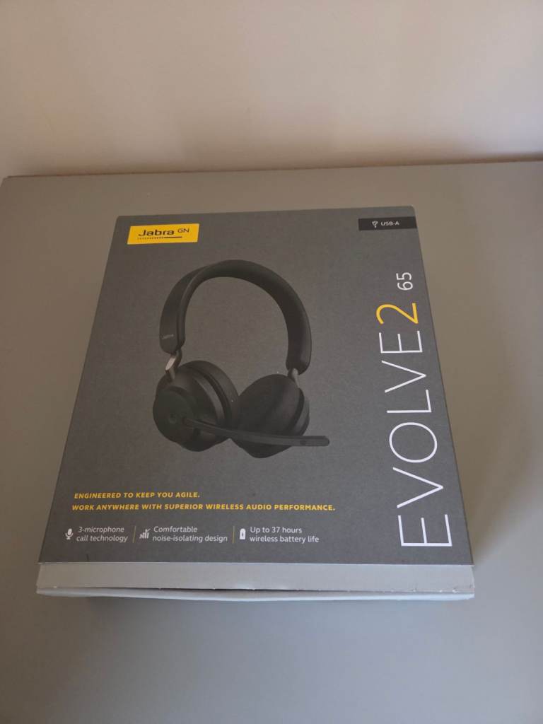 Jabra Evolve2 65 dual earpiece headset - MS Teams certified 