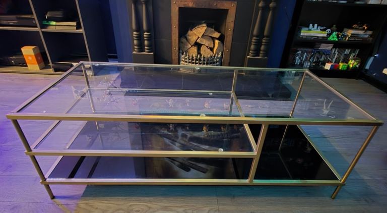 Evelyn Coffee Table - Gold (From Laura James)