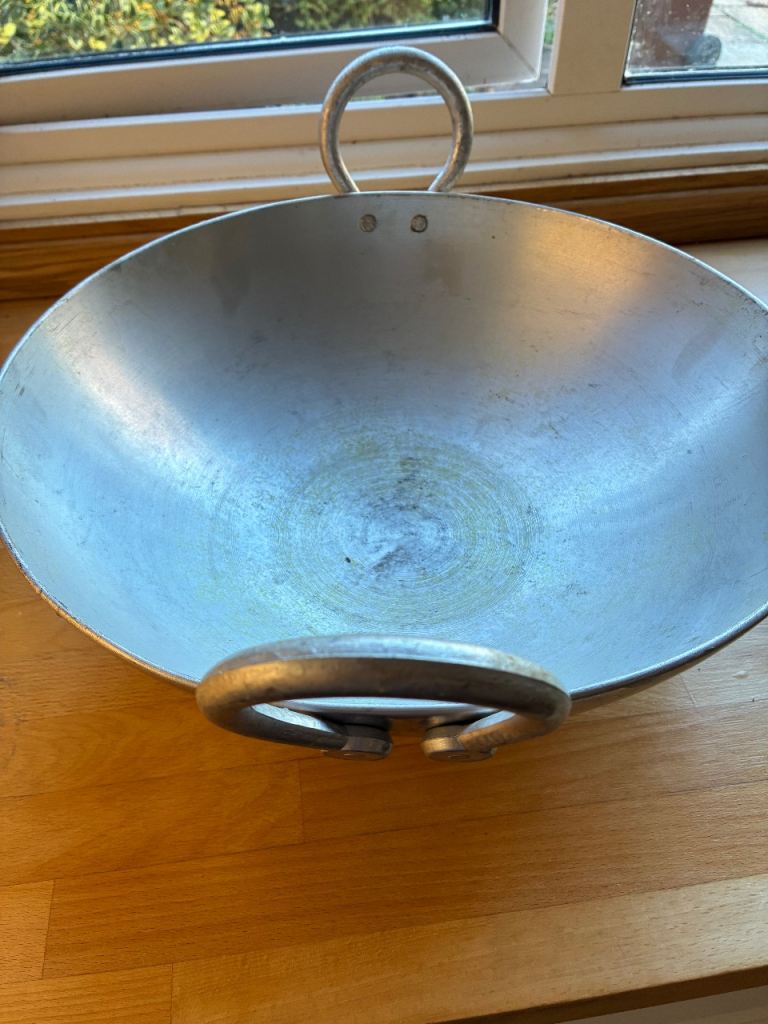 WOK CARBON STEEL 40 CM DIAMETER - EXCELLENT CONDITION