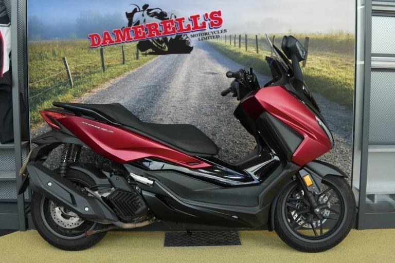 2023 HONDA NSS125 FORZA RED MOTORCYCLE SCOOTER