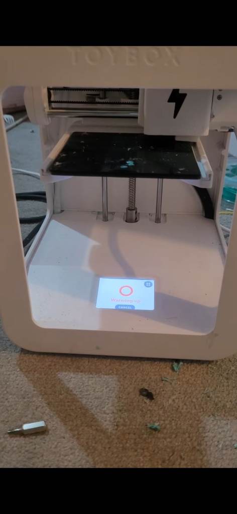 Kids toybox 3d printer. Please read discription.
