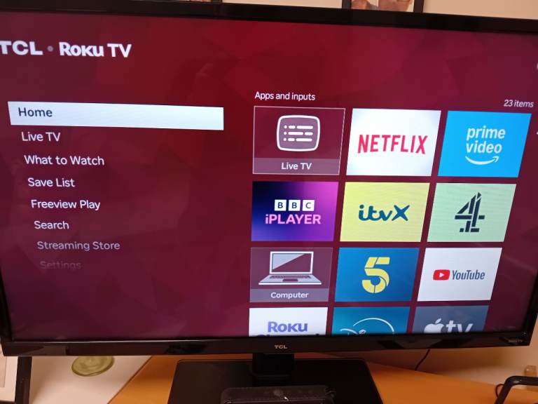 Tcl roku tv 32'
