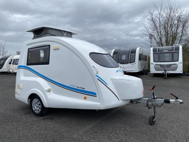2018 GOING UK GO-POD 2 BERTH MICRO TOURER CARAVAN