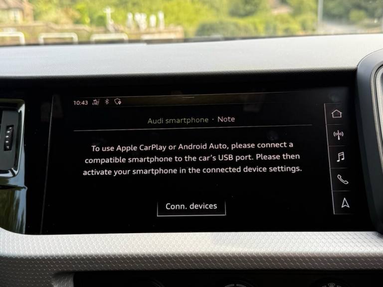 2019 19 AUDI A1 1.5 TFSI 35 S LINE SPORTBACK 5DR PETROL MANUAL EURO 6 (S/S) (150