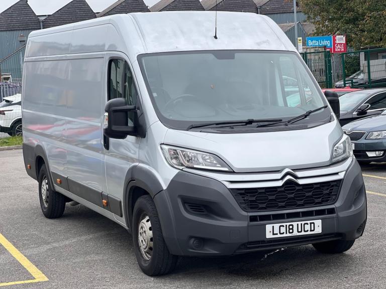 2018 Citroen Relay 2.0 BlueHDi 35 Enterprise L4 High Roof Euro 6 5dr (Heavy) PANEL VAN Diesel Manual