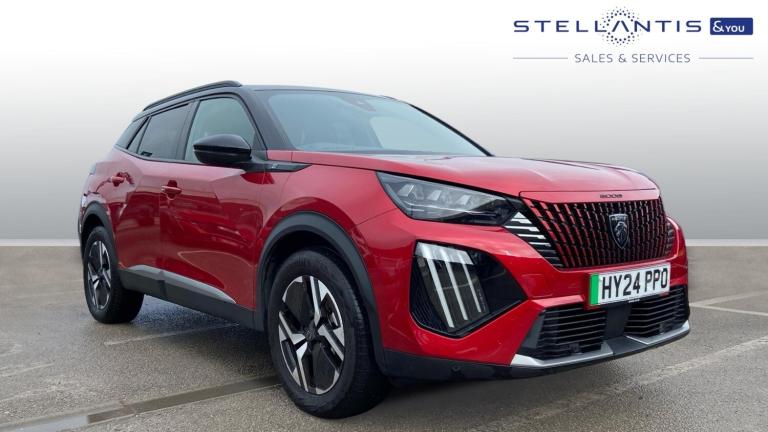 2024 Peugeot 2008 50kWh GT SUV 5dr Electric Auto (7kW Charger) (136 ps) SUV Electric Automatic