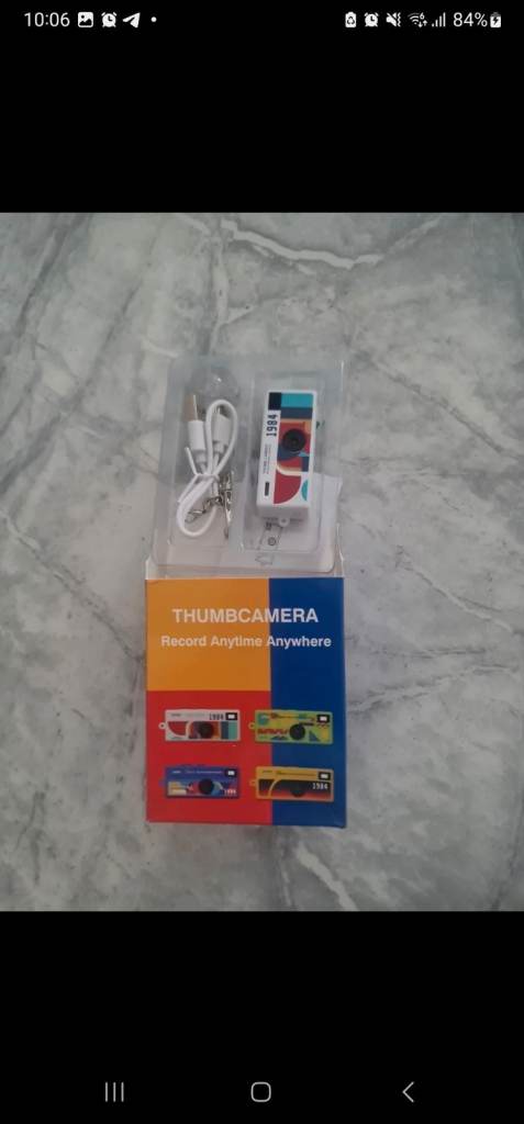 THUMBCAMERA Mini Digital Camera – New in Box