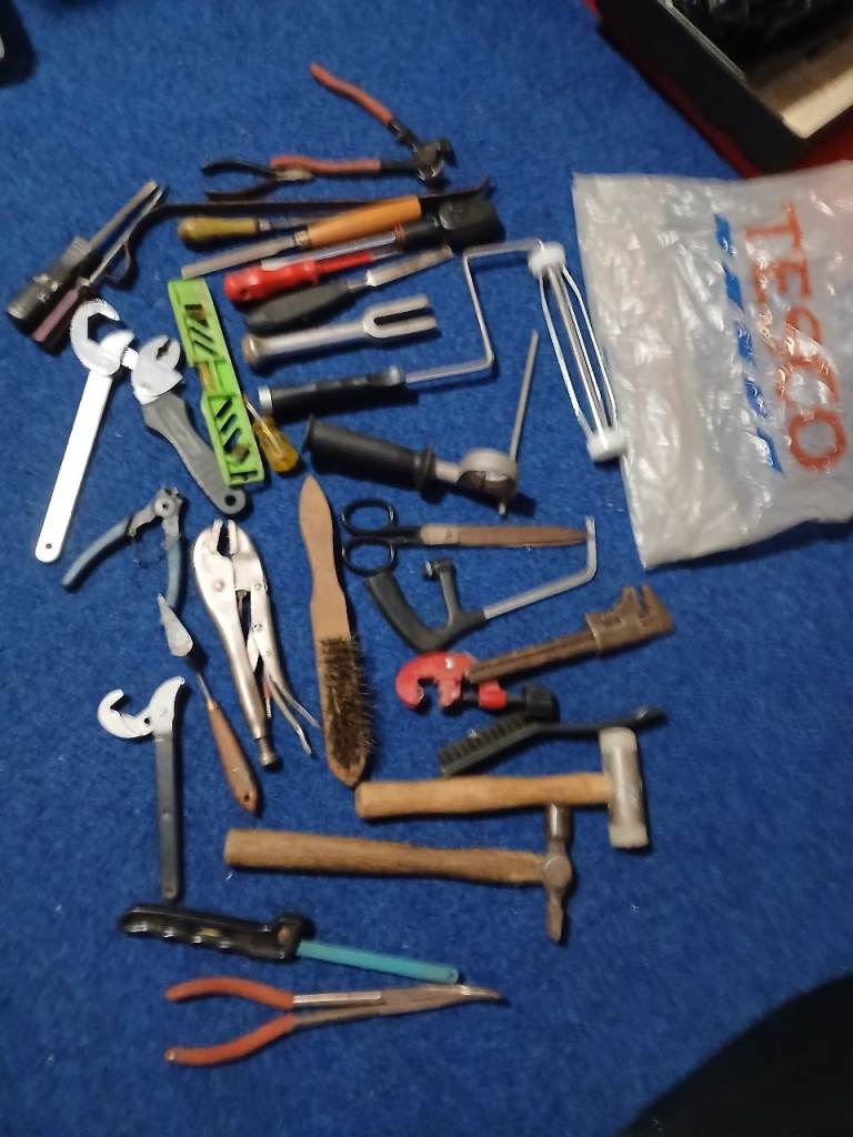 Job Lot Hand Tools – Various, Fair Condition, Starter Pack