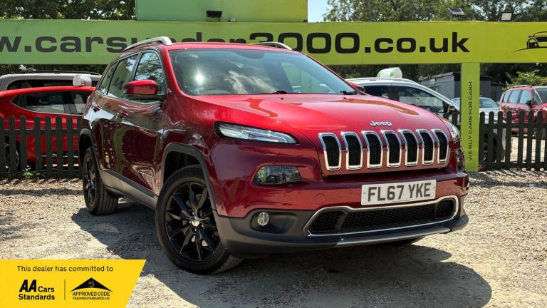 2017 Jeep Cherokee 2.2 MultiJetII Limited SUV 5dr Diesel Auto 4WD Euro 6 (s/s) (200 ps) SUV Diese...