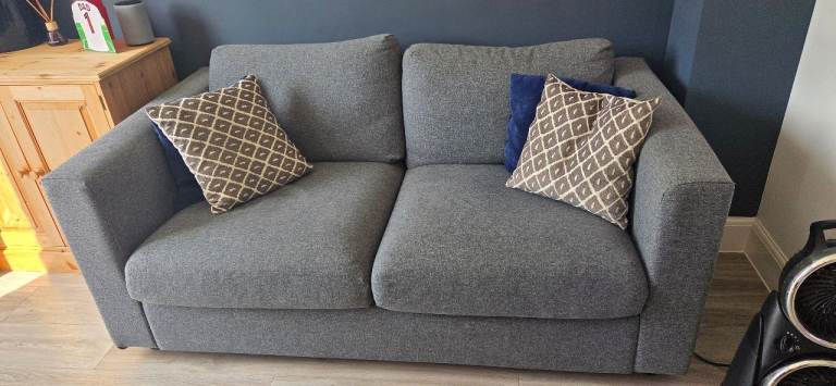 Ikea vimle Grey Two-Seater Sofa – Great Condition
