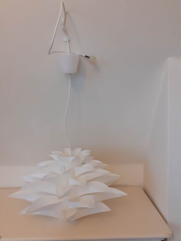 Large White Ceiling Light Fitting - NEW. Three Available £10 Each, £10. ...