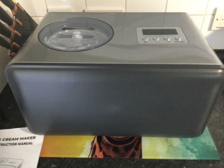 Ice Cream Maker with Instruction Manual