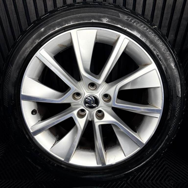 18'' GENUINE SKODA KAROQ ALLOY WHEELS TYRES AUDI Q2 VW T-ROC | in ...