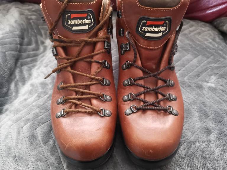 Zamberlan Gore-Tex Leather Hiking Boots - Brown, Good Condition size 43