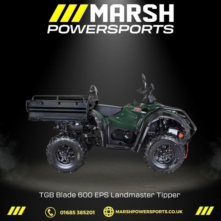 TGB Blade 600cc Landmaster ATV - TGB Main Dealer - 5 Year Warranty!