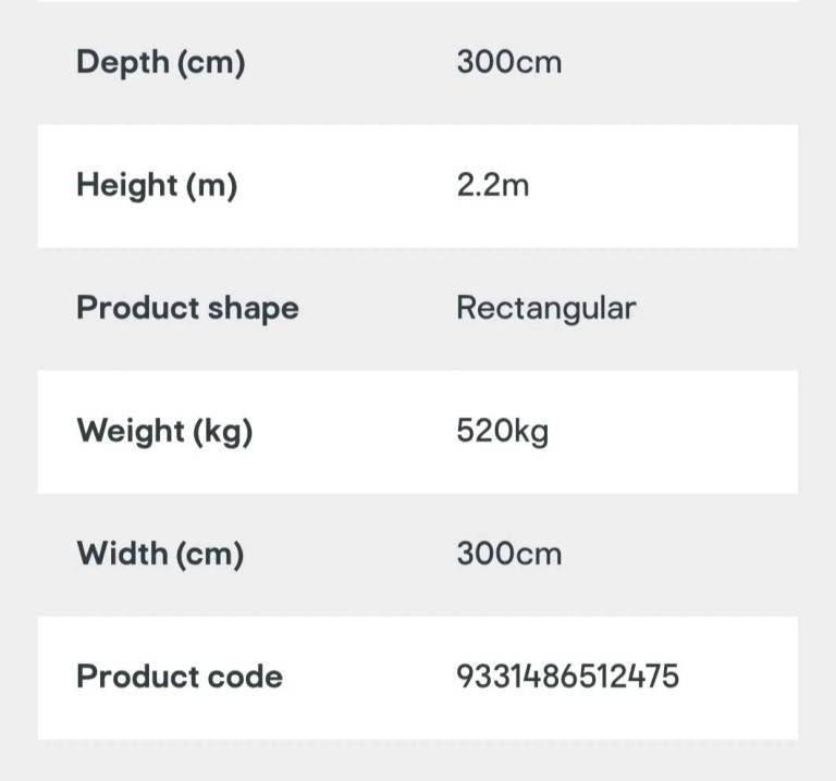 RATTIX 3M X 3M BRAND NEW SEALED GAZEBO PERGOLA SUN SHADE CANOPY, £250. ...