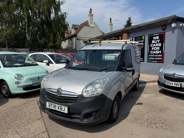 2018 Vauxhall Combo 2000 1.3 CDTI 16V 95ps H1 Van Euro 6 [Start Stop] PANEL VAN Diesel Manual