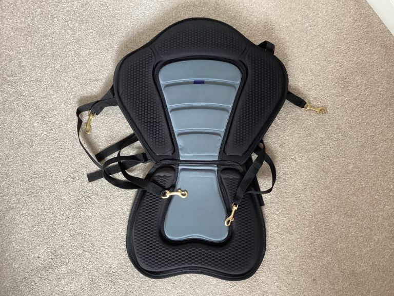 Kayak Seat – Black & Grey, Good Condition
