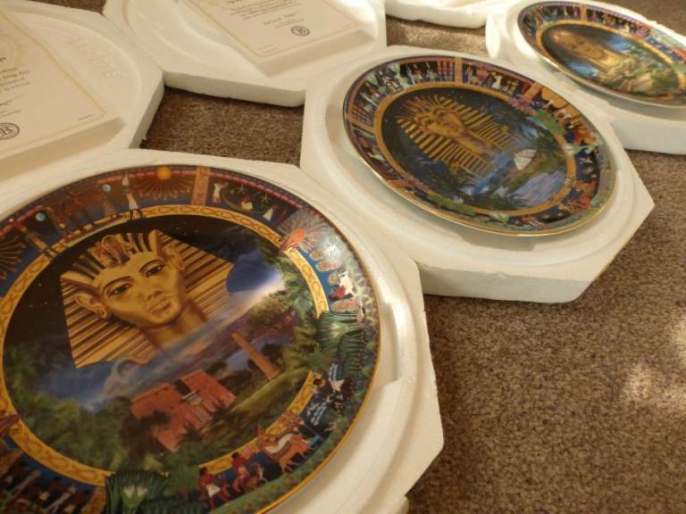 "The Power of Ancient Egypt" collector's plates