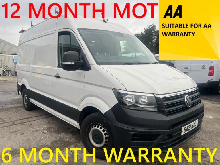 2021 Volkswagen Crafter 2.0 TDI 140PS Startline High Roof Van PANEL VAN Diesel Manual