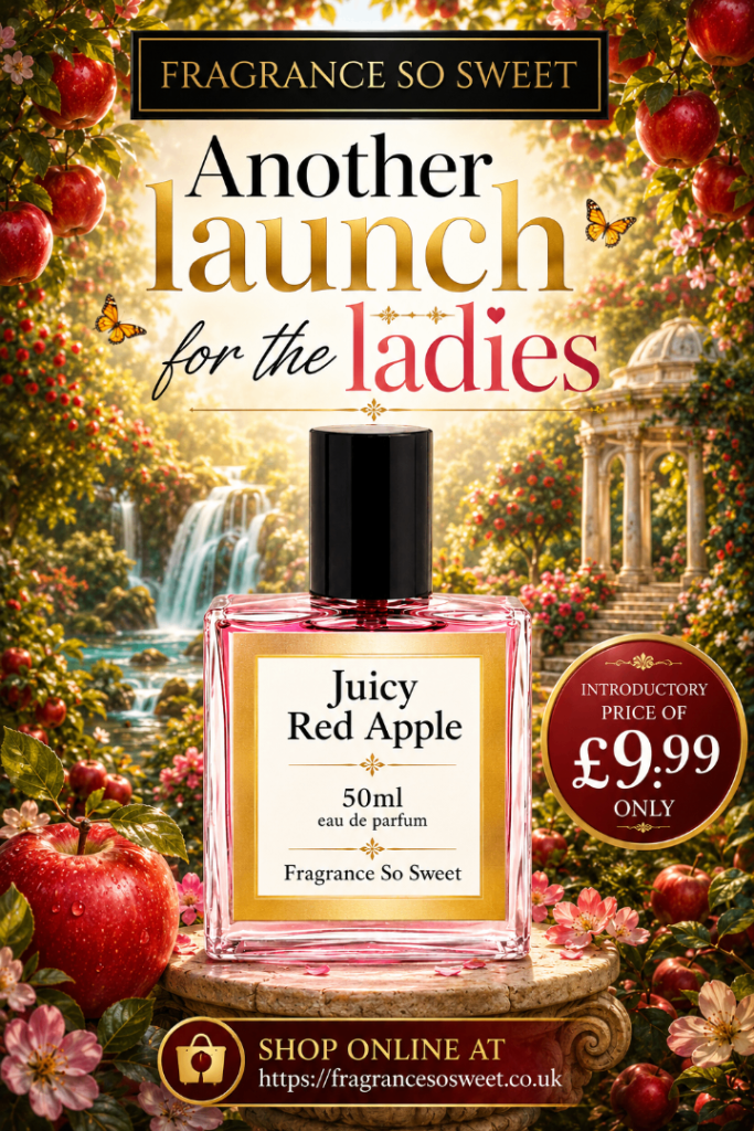 Juicy Red Apple 50ml EDP Women Fragrance So Sweet Range.