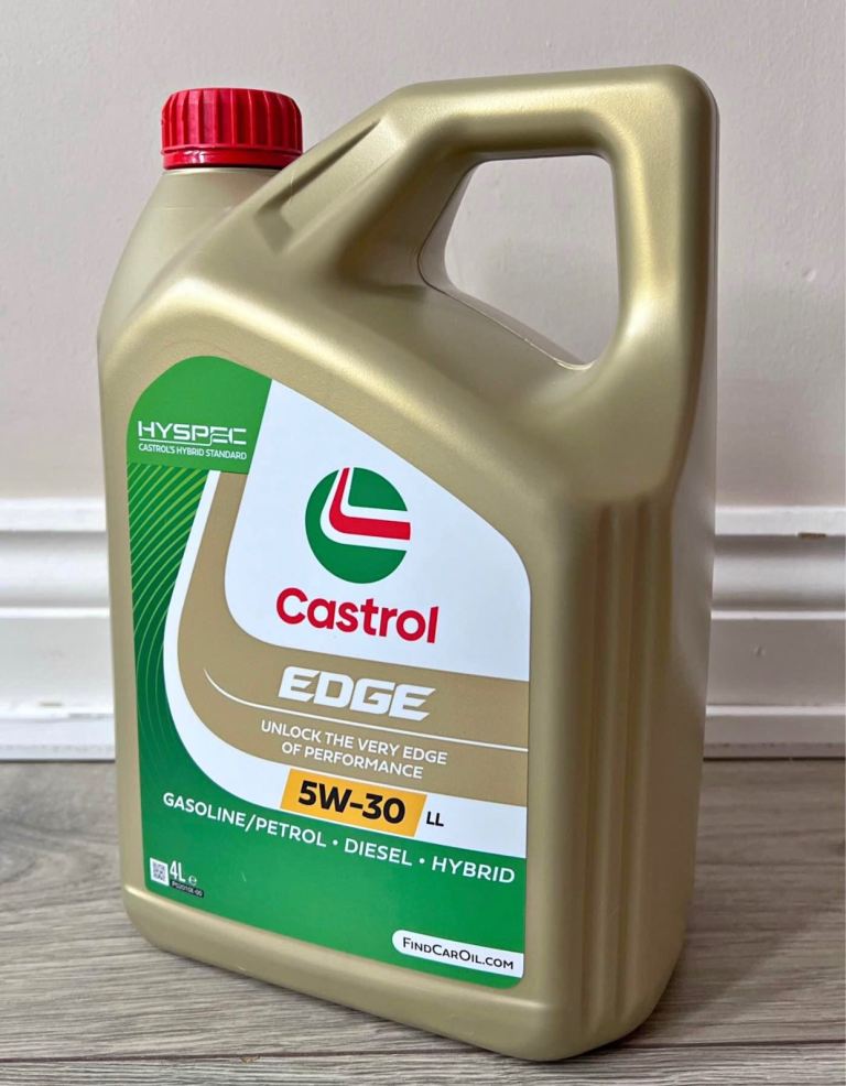 Castrol Edge 5W-30 LL Fully Synthetic longlife engine oil 4 litres 4L