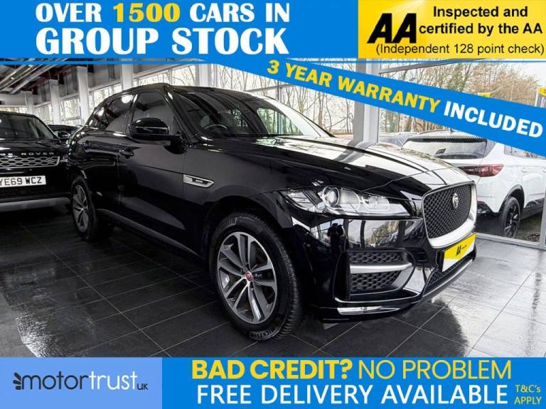 2019 Jaguar F-Pace 2.0 D180 R-Sport SUV 5dr Diesel Auto Euro 6 (s/s) (180 ps) JAGUAR S/H! 1 FO ES...