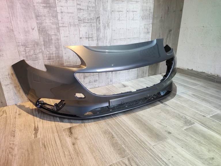 VAUXHALL CORSA E 2015-2019 FRONT BUMPER SILVER COLOUR Z176