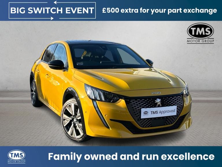 2021 Peugeot 208 1.2 PureTech GT Euro 6 (s/s) 5dr HATCHBACK Petrol Manual